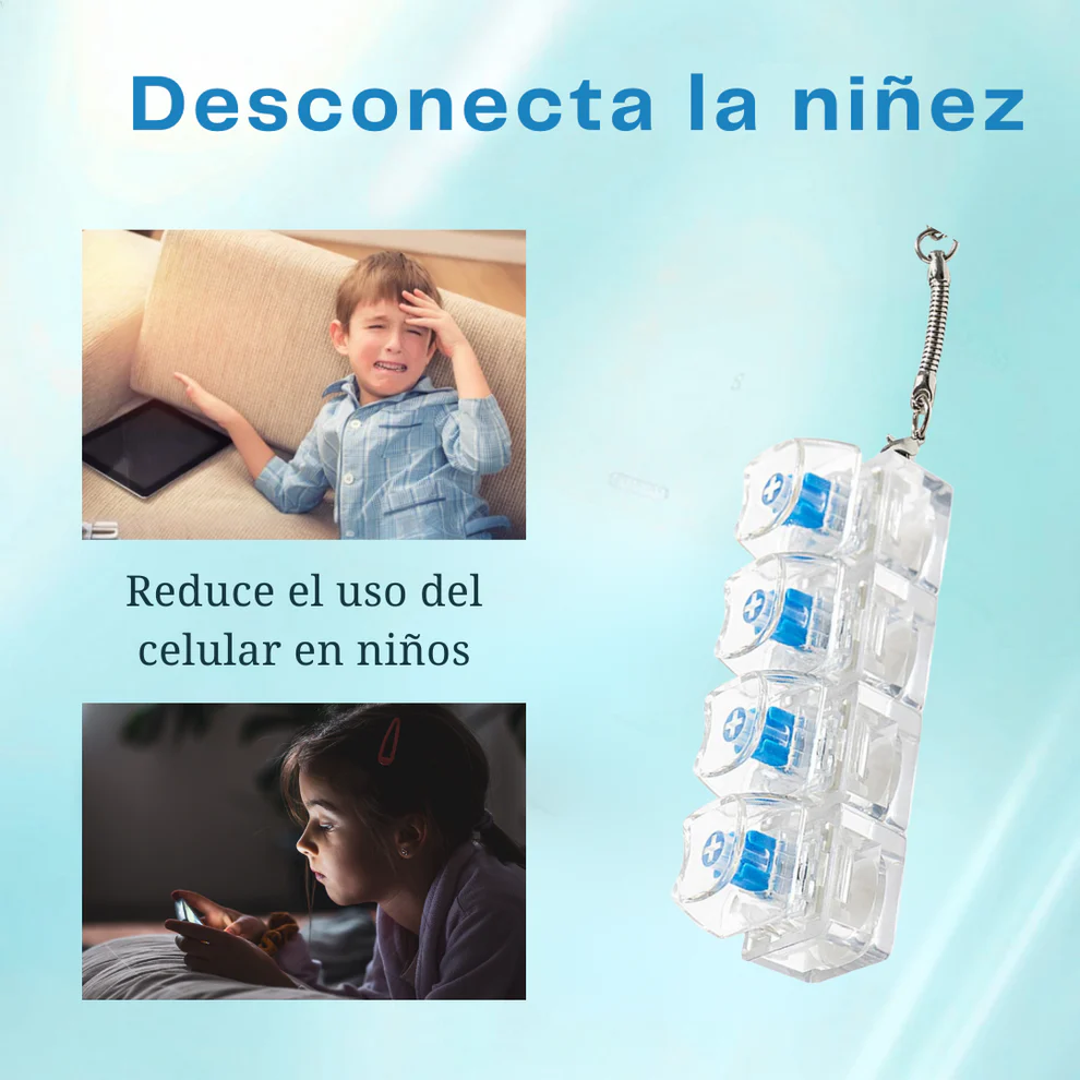 Llavero de Teclas LED Anti Estrés